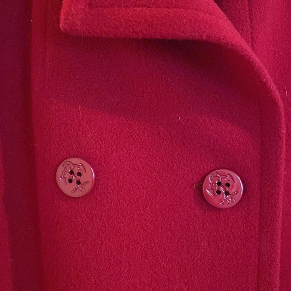 Petite wool pea coat - Picture 2 of 10